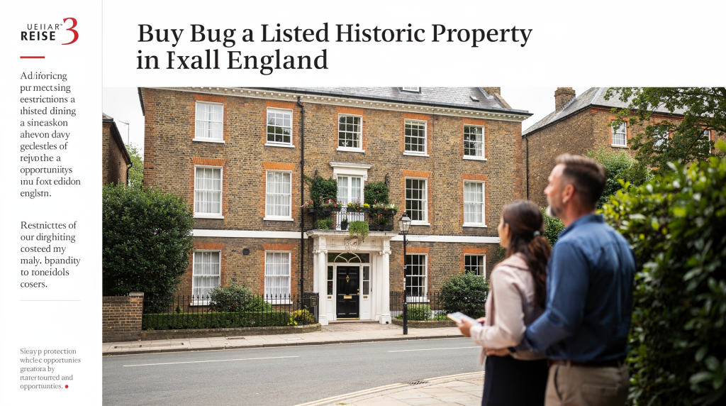 Buying a Listed Historic Property: Restrictions, Costs, and Opportunities