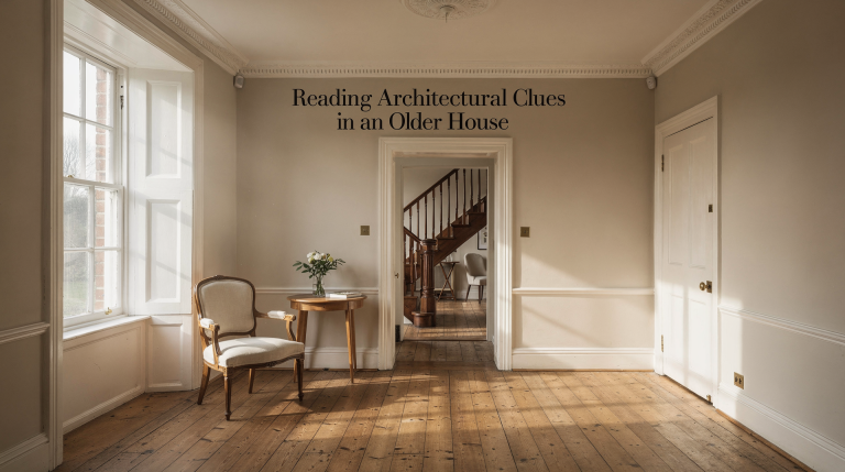 Reading Architectural Clues in an Older House